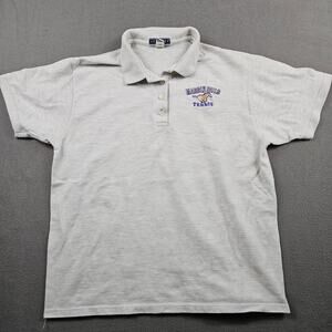Vintage Jerzees Polo Marble Falls Mustang Tennis Women L USA